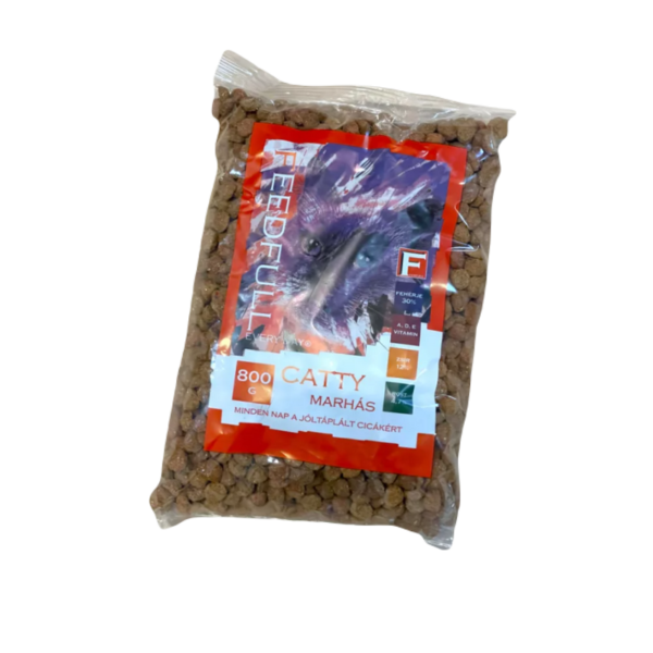 CATTY - Granuly pre mačky - hovädzie 800g