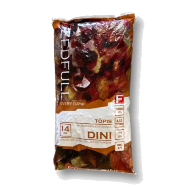 FEEDFULL Dini Dog - Granuly pre psy - Töpis 14kg