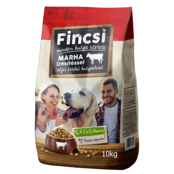 FINCSI - Granuly pre psy - hovädzie 10kg