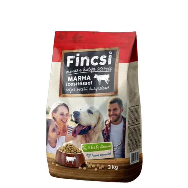 FINCSI - Granuly pre psy - hovädzie 3kg