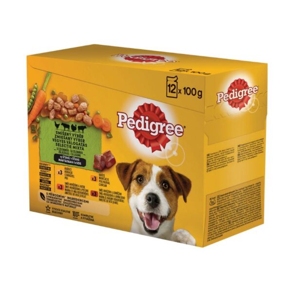 PEDIGREE - Kapsičky pre psy Adult v ŠŤAVE 12x100g