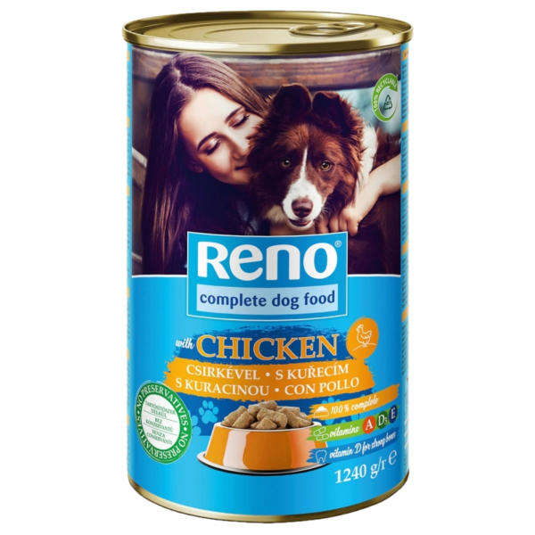 RENO - Konzerva pre psov - hydinová 1240g