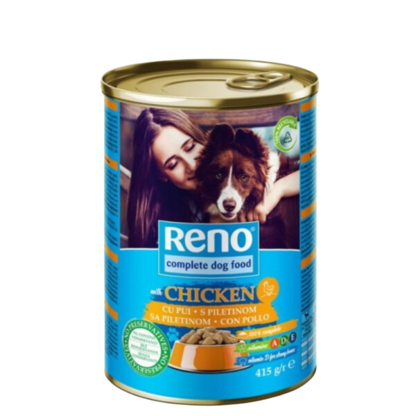 RENO - Konzerva pre psy - hydinová 415g