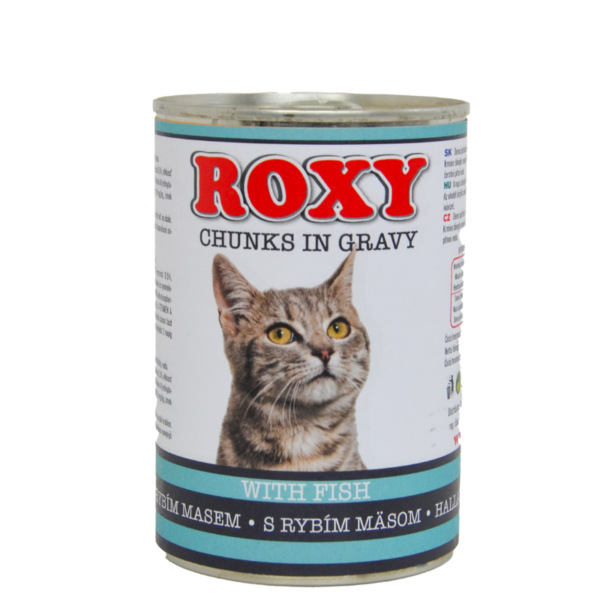 ROXY - Konzerva pre mačky - ryba 415g