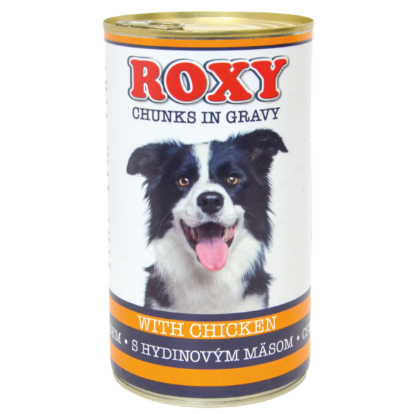 ROXY - Konzerva pre psy - hydinová 1240g