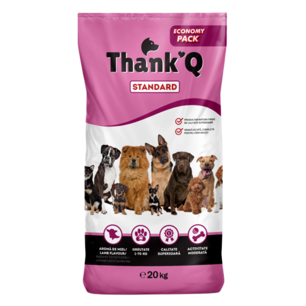 Thank'Q - Granuly pre psy - jahňacie 20kg