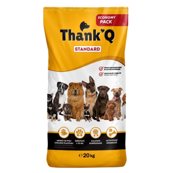 Thank'Q - Granuly pre psy - kuracie 20kg