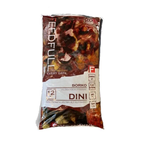 FEEDFULL Dini Dog - Granuly pre psy - Borko 12kg
