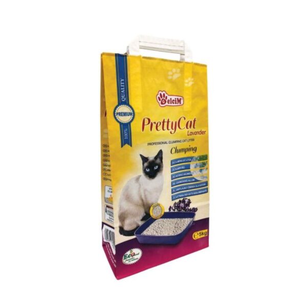 Pretty Cat Levander Prémium-Podstielka pre mačky-5kg