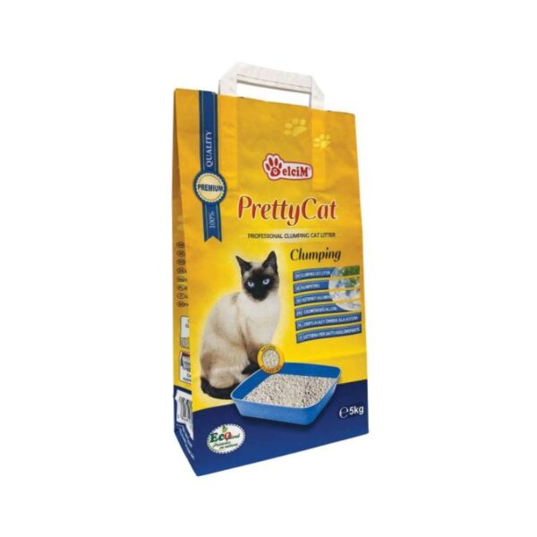 Pretty Cat natur Prémium-Podstielka pre mačky-5kg