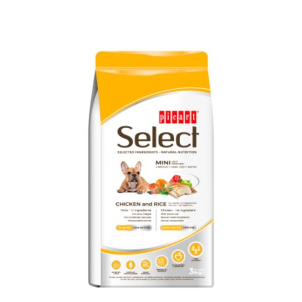 SELECT - Granuly pre psy – Adult Mini Light Steril 8kg
