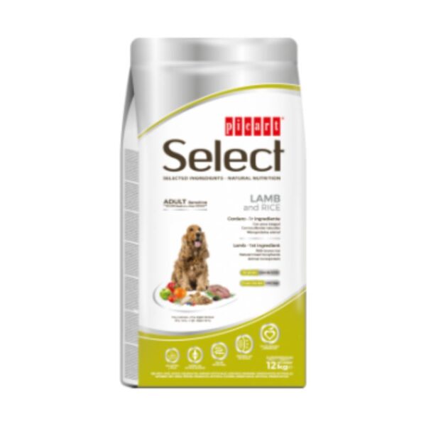 SELECT - Granuly pre psy – Lamb and Rice- Jahňa a ryža 12kg