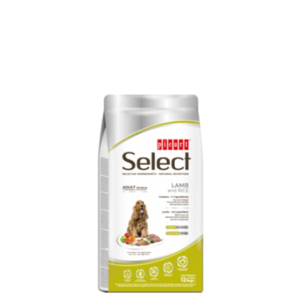 SELECT - Granuly pre psy – Lamb and Rice- Jahňa a ryža 3kg