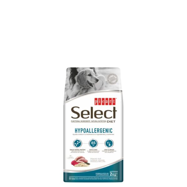 SELECT - Granuly pre psy – Hypoallergenic (kačica, ryža) 2kg