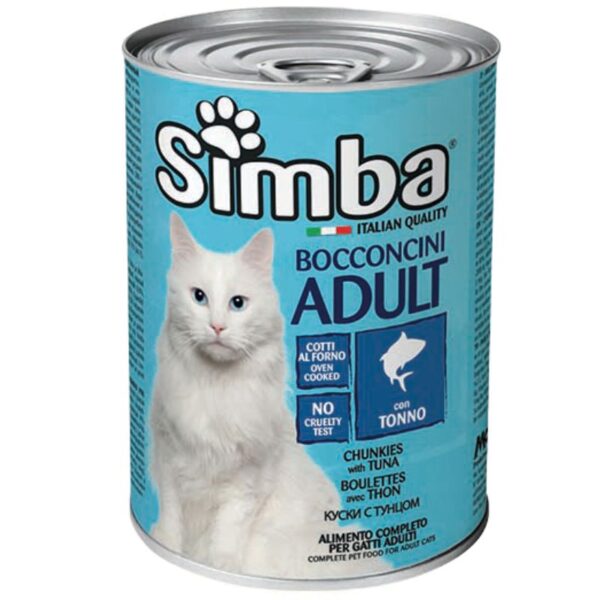 SIMBA - Konzerva pre mačky - tuniakové kúsky 720g