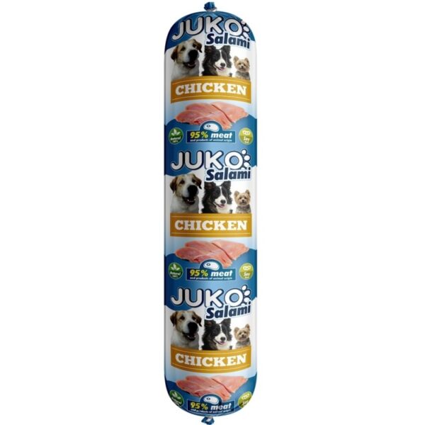 JUKO - Saláma pre psy - kuracia 1000g