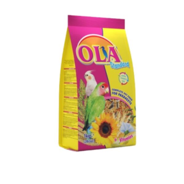 OLA - Kompletné krmivo pre papagáje 1kg