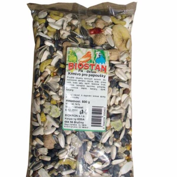 BIOSTAN - DELUXE pre papagáje 500g