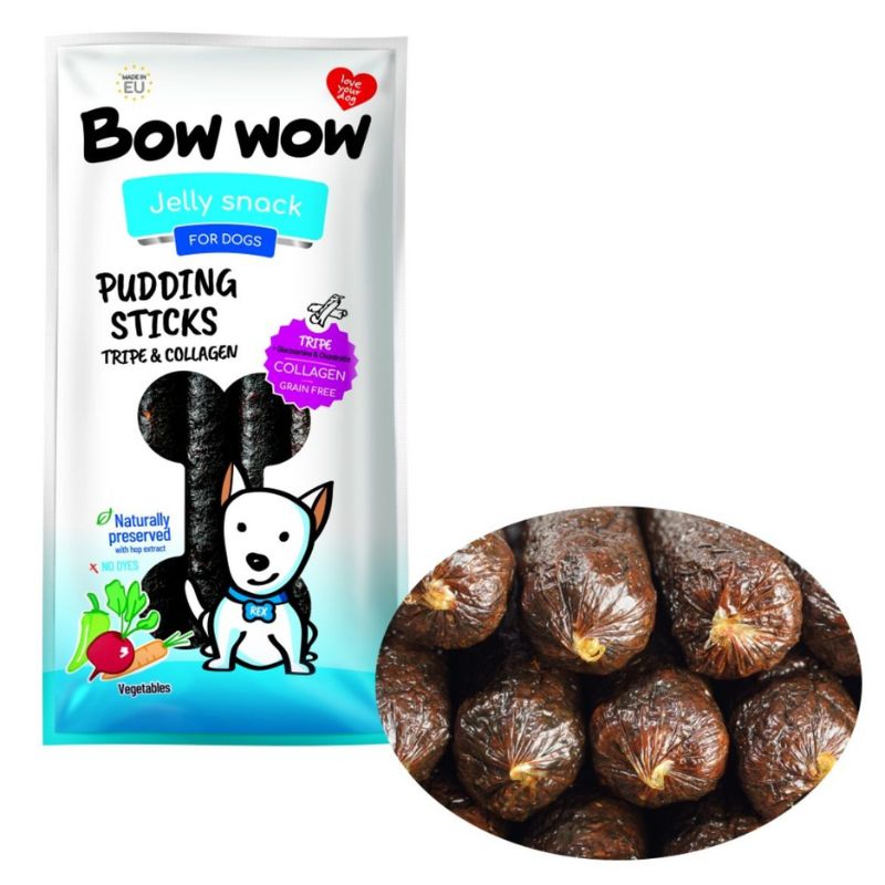 BOW WOW • Klobásy s držkami a kolagénom GF • 6ks