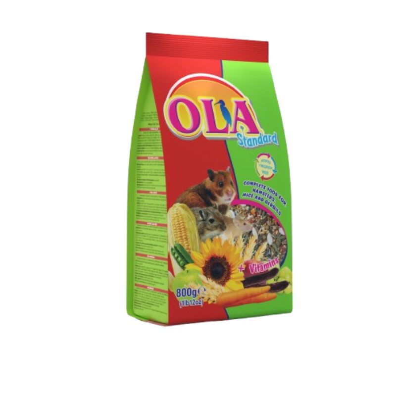 OLA • Kompletné krmivo pre hlodavce • 800g